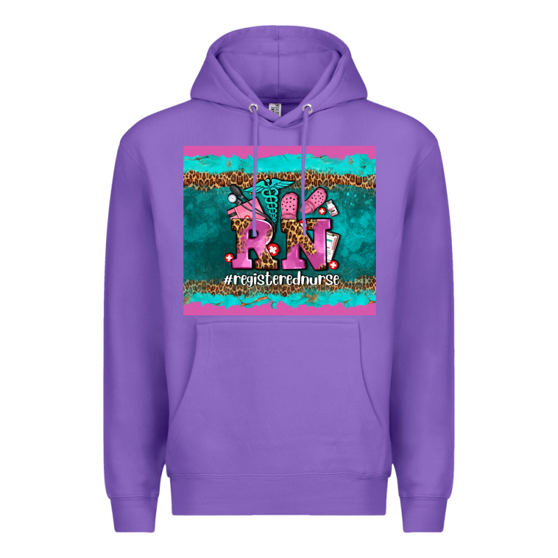 Rn Registered  Nurse Premium Hoodie by AdoDesignShop | Teevron