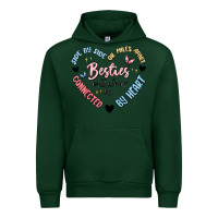 Forest Green besties will always be Urban Hoodie - MaliasSmallBusiness