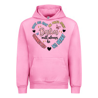 Fuchsia Pink besties will always be Urban Hoodie - MaliasSmallBusiness