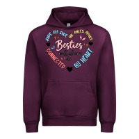 Mauve Wine besties will always be Urban Hoodie - MaliasSmallBusiness