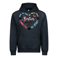 Navy besties will always be Urban Hoodie - MaliasSmallBusiness
