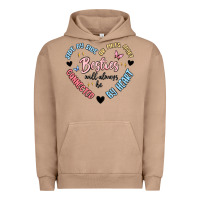 Pigment Burro besties will always be Urban Hoodie - MaliasSmallBusiness
