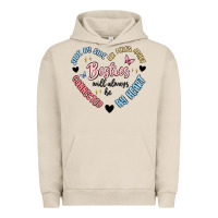 Pigment French Oak besties will always be Urban Hoodie - MaliasSmallBusiness