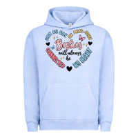 Pigment Grape Ice besties will always be Urban Hoodie - MaliasSmallBusiness