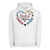 Pigment Lunar Rock besties will always be Urban Hoodie - MaliasSmallBusiness