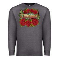 Charcoal Heather christmas chingona Premium Sweatshirt - JahusDesignShop