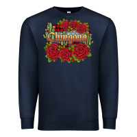 Navy christmas chingona Premium Sweatshirt - JahusDesignShop