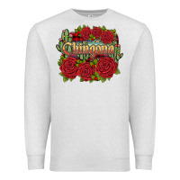 Oatmeal Heather christmas chingona Premium Sweatshirt - JahusDesignShop