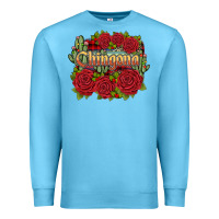 Ocean Blue christmas chingona Premium Sweatshirt - JahusDesignShop
