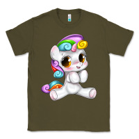 Army Green pride cute unicorn Classic Tee - texasbilliewilder
