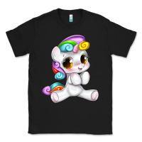 Black pride cute unicorn Classic Tee - texasbilliewilder