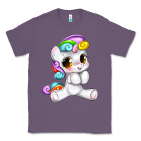 Lavender pride cute unicorn Classic Tee - texasbilliewilder