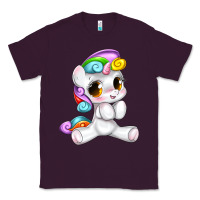 Plum pride cute unicorn Classic Tee - texasbilliewilder
