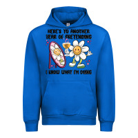 Cobalt here's to another year of pretending i know what i Urban Hoodie - MaliasSmallBusiness