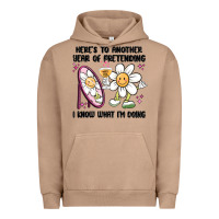 Pigment Burro here's to another year of pretending i know what i Urban Hoodie - MaliasSmallBusiness