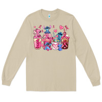 Mushroom breast cancer stitch coffee cups Long Sleeve Tee - AdoDesignShop