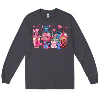 Smoke breast cancer stitch coffee cups Long Sleeve Tee - AdoDesignShop