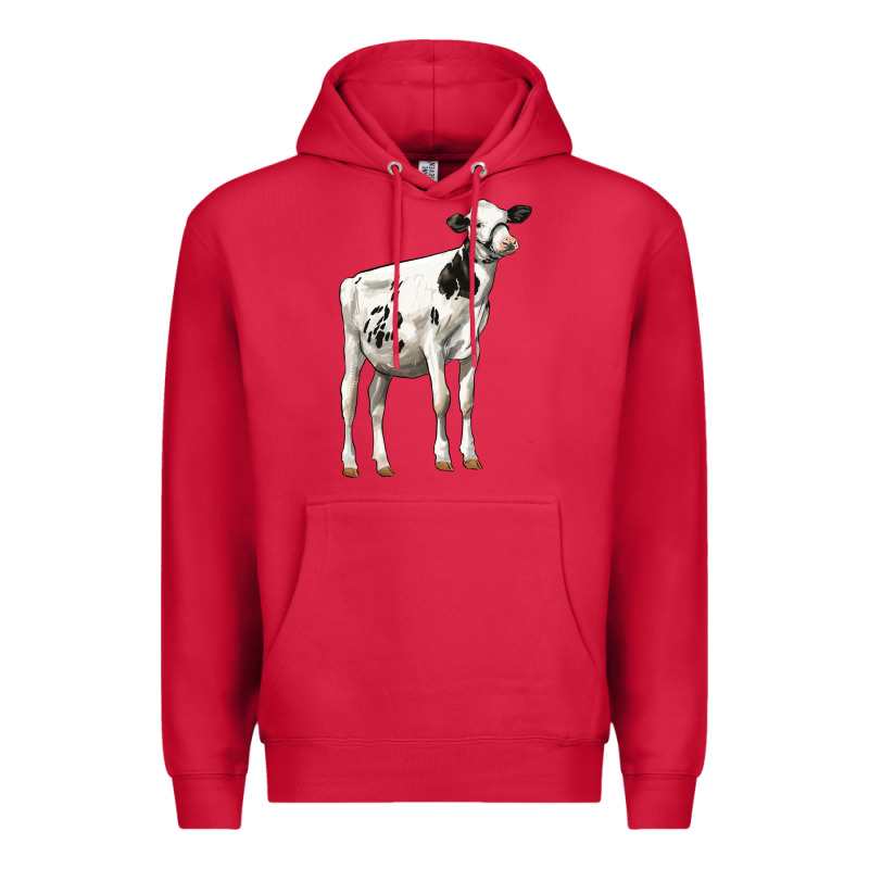 Holstein Heifer Premium Hoodie by LillyAllenDesigns | Teevron