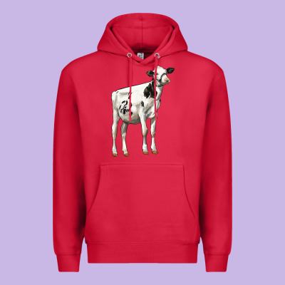 Holstein Heifer Premium Hoodie Designed By Lillyallendesigns