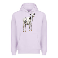 Lilac Holstein Heifer Premium Hoodie - LillyAllenDesigns