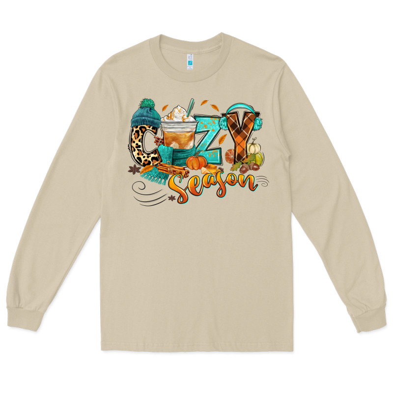 Cozy Season Fall Long Sleeve Tee by RanaPortraitStore | Teevron