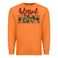 Carrot Christmas blessed mom Premium Sweatshirt - JahusDesignShop