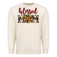 Sandshell Christmas blessed mom Premium Sweatshirt - JahusDesignShop