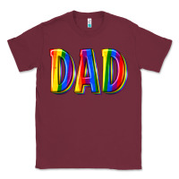 Burgundy pride dad Classic Tee - texasbilliewilder