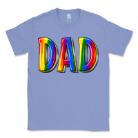Colony Blue pride dad Classic Tee - texasbilliewilder