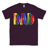 Plum pride dad Classic Tee - texasbilliewilder