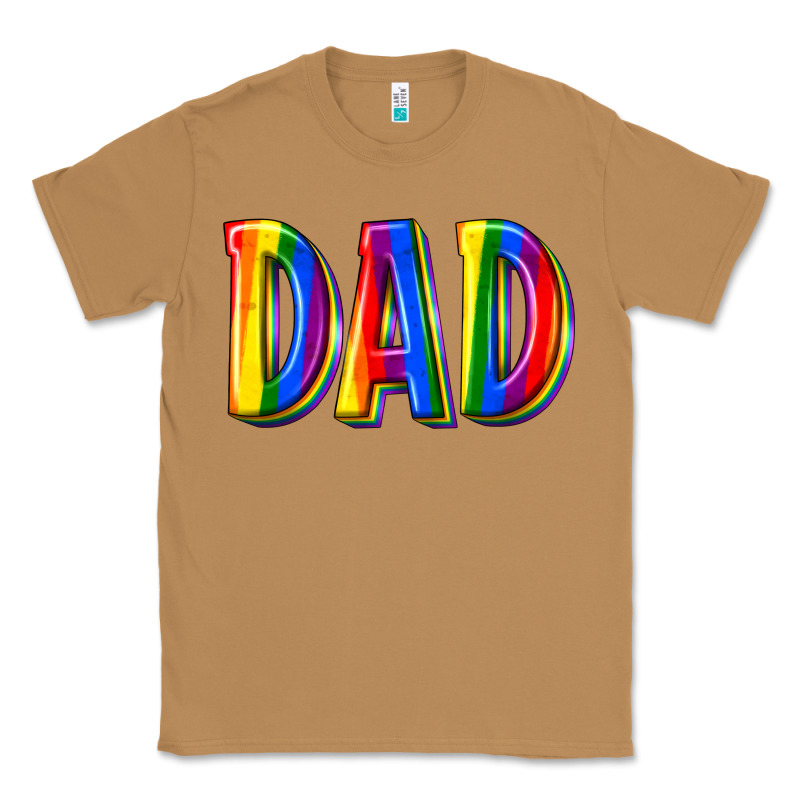 Pride Dad Classic Tee by texasbilliewilder | Teevron