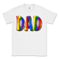 White pride dad Classic Tee - texasbilliewilder
