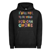 Pigment Black i will not water myself down to be more digestible Urban Hoodie - MaliasSmallBusiness