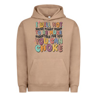 Pigment Burro i will not water myself down to be more digestible Urban Hoodie - MaliasSmallBusiness