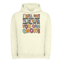 Pigment Pistachio i will not water myself down to be more digestible Urban Hoodie - MaliasSmallBusiness