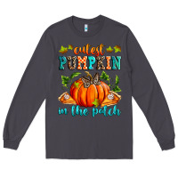 Smoke Cutest pumpkin in the patch Long Sleeve Tee - RanaPortraitStore