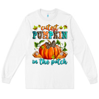 White Cutest pumpkin in the patch Long Sleeve Tee - RanaPortraitStore