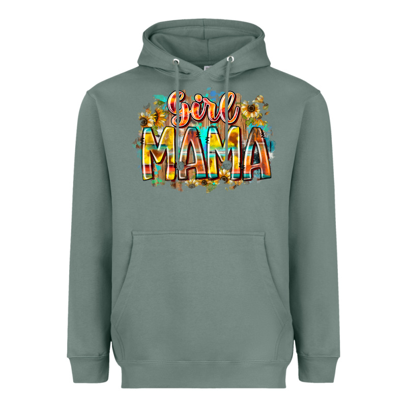 Girl Mama Heavyweight Hoodie by RacoonDesign | Teevron