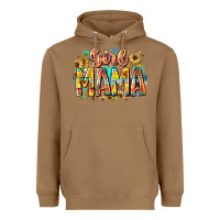 Toasted Coconut girl mama Heavyweight Hoodie - RacoonDesign