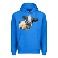 True Royal holstein heifer face Premium Hoodie - LillyAllenDesigns