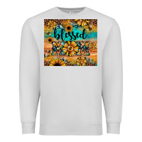 Dove Grey blessed mom Premium Sweatshirt - JahusDesignShop