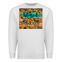Oatmeal Heather blessed mom Premium Sweatshirt - JahusDesignShop