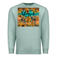 Seafoam blessed mom Premium Sweatshirt - JahusDesignShop