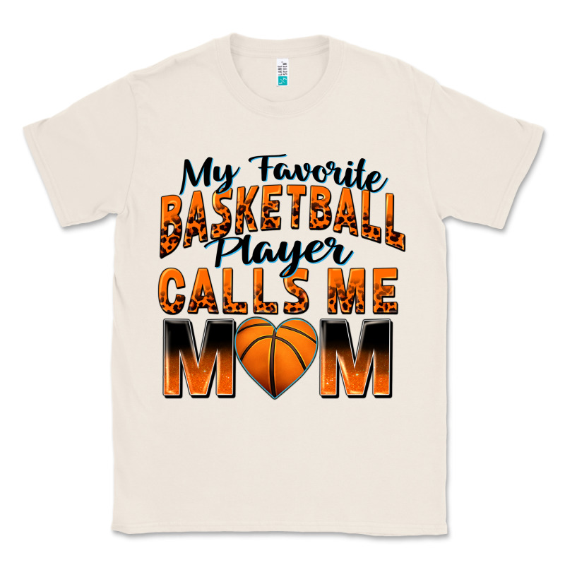 My Favorite Basketball Player Calls Me Mom Classic Tee by Zillion Design Studio | Teevron