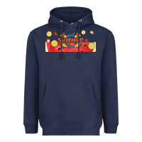 Navy sweet summer time libbey cup Heavyweight Hoodie - HRA Design Shop