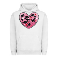 Pigment Lunar Rock dinosaur valentine heart Urban Hoodie - MaliasSmallBusiness