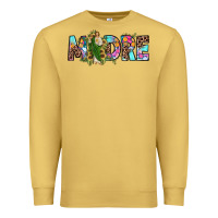 Antique Gold san judas madre sunflower Premium Sweatshirt - JahusDesignShop