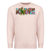 Pale Pink san judas madre sunflower Premium Sweatshirt - JahusDesignShop