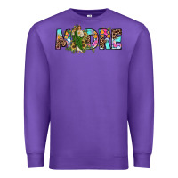 Purple san judas madre sunflower Premium Sweatshirt - JahusDesignShop