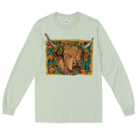 Matcha Fall Cow Long Sleeve Tee - RanaPortraitStore